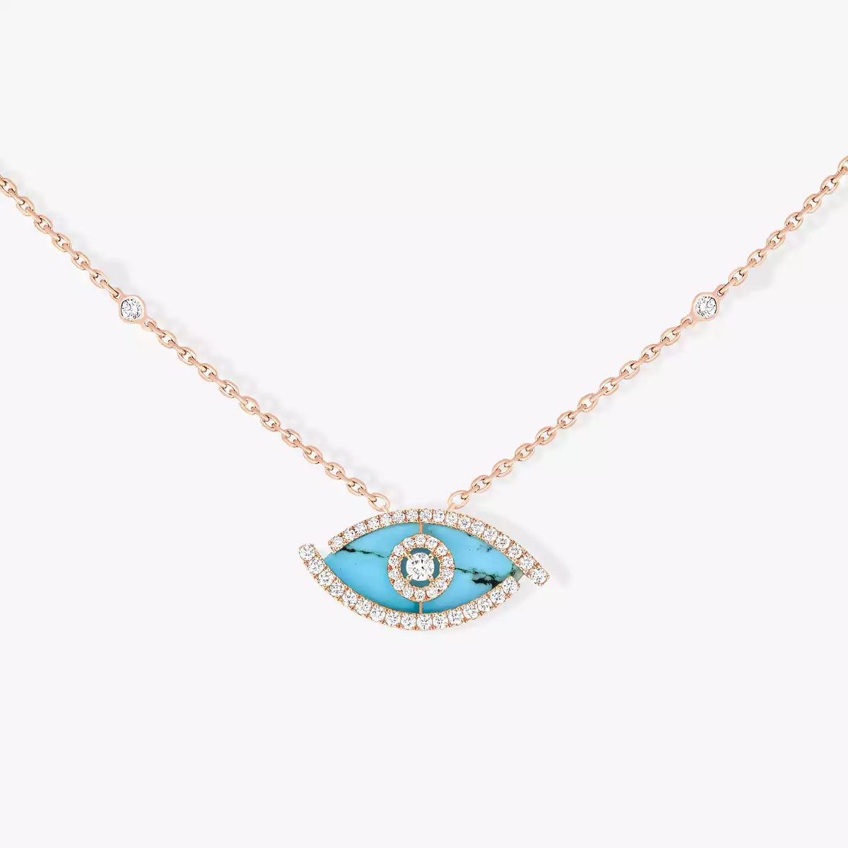 [Peak]LUCKY EYE DIAMOND NECKLACE