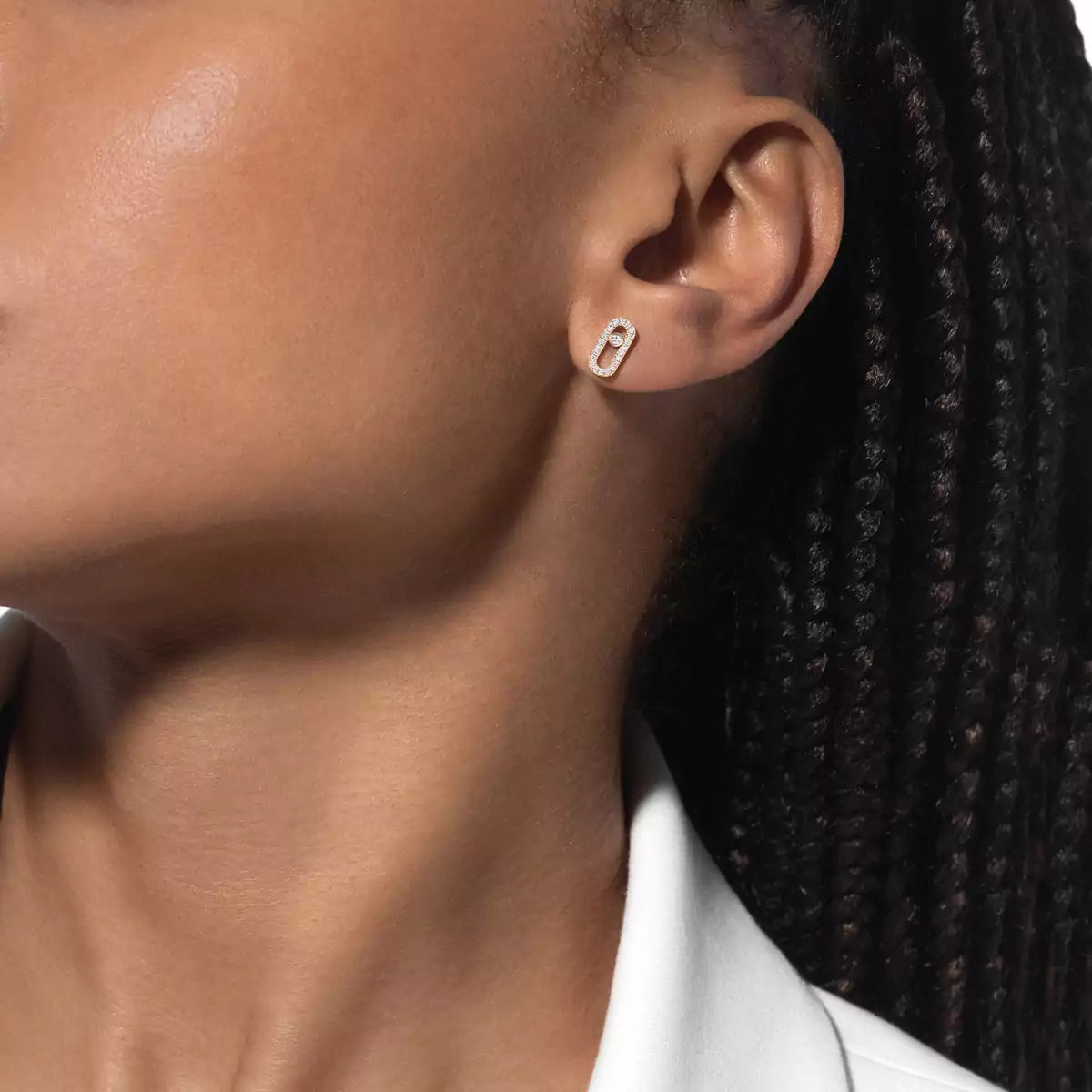[Peak]MOVE UNO DIAMOND EARRINGS
