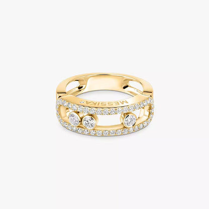 [Peak]BABY MOVE PAVÉ DIAMOND RING