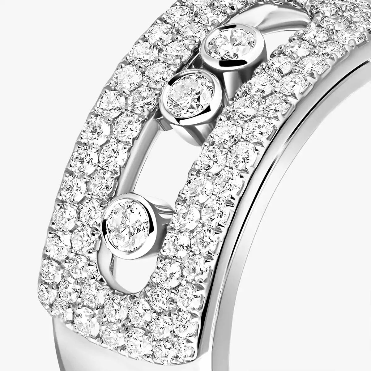 [Peak]MOVE NOA PAVÉ DIAMOND INTERLOCKING RING