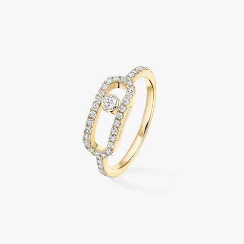 [Peak]MOVE UNO FULL PAVÉ DIAMOND RING