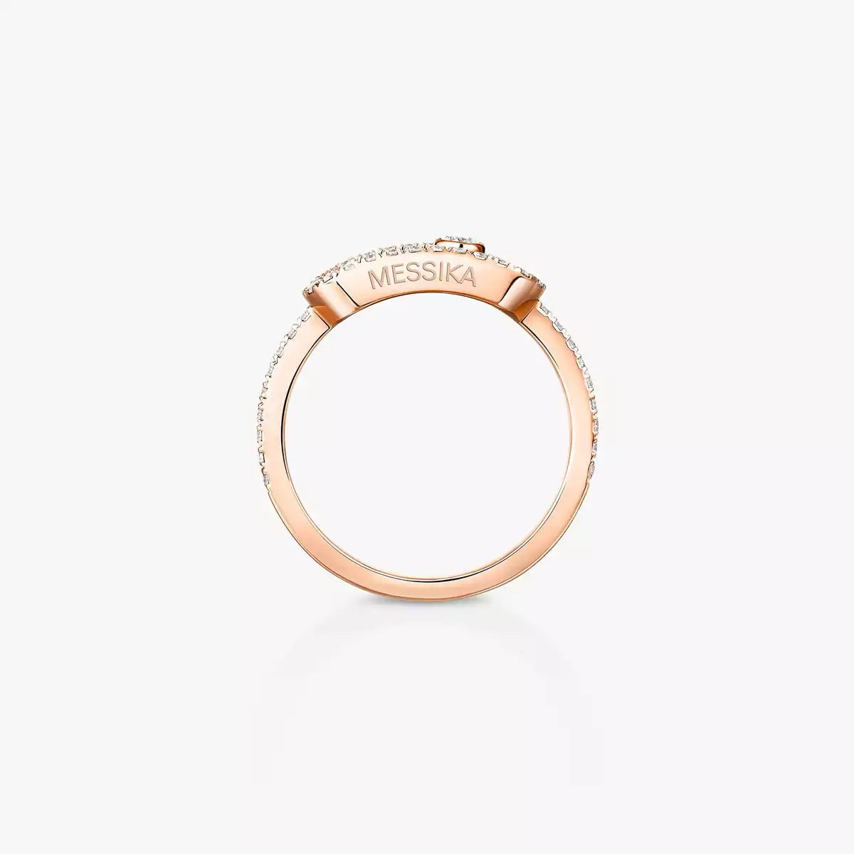 [Peak]MOVE UNO FULL PAVÉ DIAMOND RING