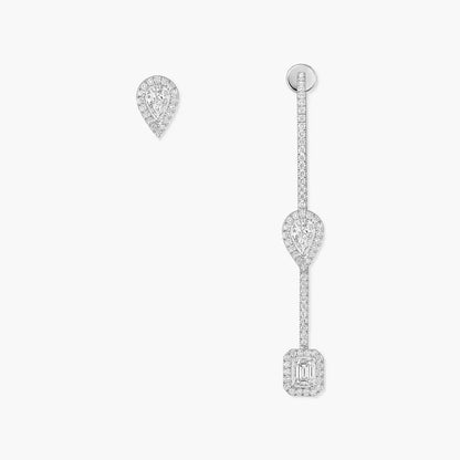 [Peak]MY TWIN DIAMOND DROP EARRINGS
