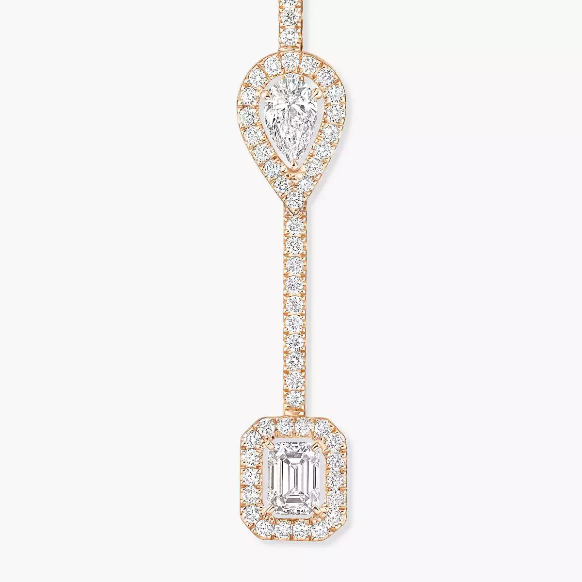 [Peak]MY TWIN DIAMOND DROP EARRINGS