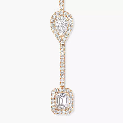 [Peak]MY TWIN DIAMOND DROP EARRINGS