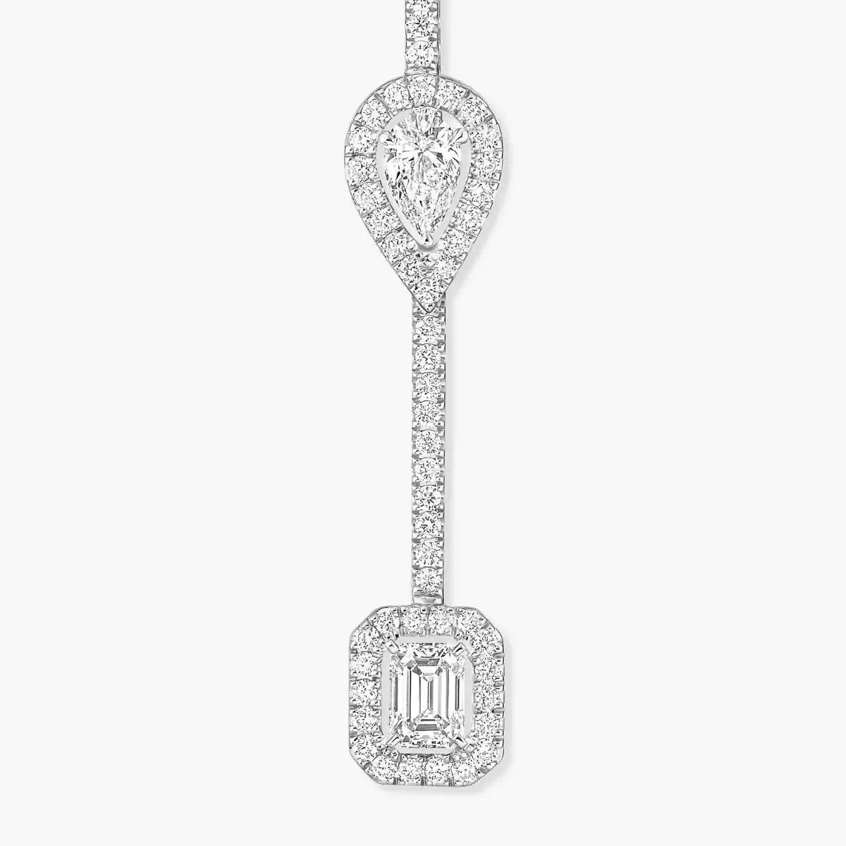 [Peak]MY TWIN DIAMOND DROP EARRINGS