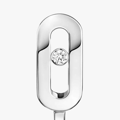 [Peak]MOVE CLASSIQUE MINI DIAMOND HOOP EARRINGS
