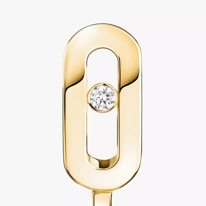 [Peak]MOVE CLASSIQUE MINI DIAMOND HOOP EARRINGS