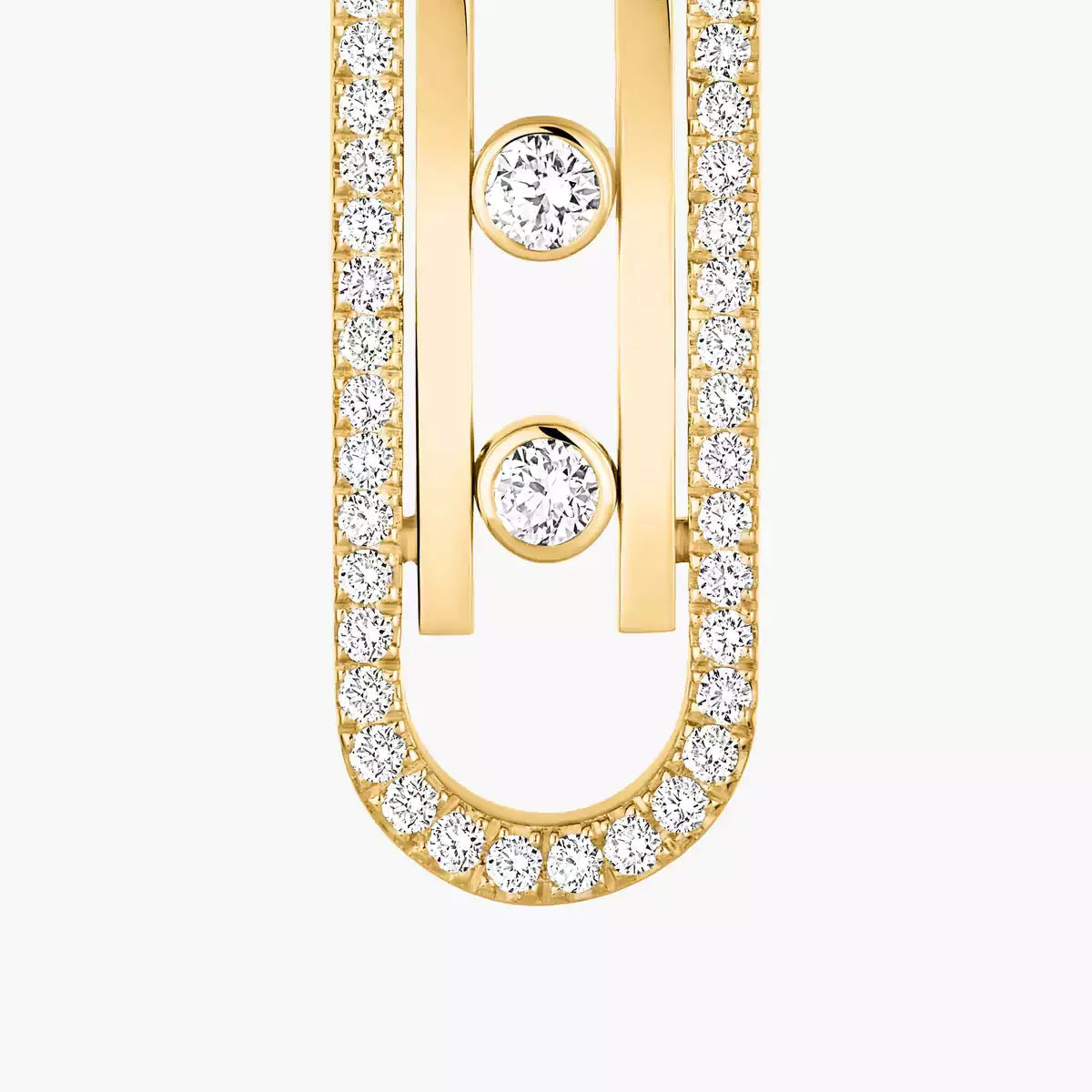 [Peak]MOVE KINETIC DIAMOND PENDANT EARRINGS