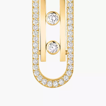 [Peak]MOVE KINETIC DIAMOND PENDANT EARRINGS