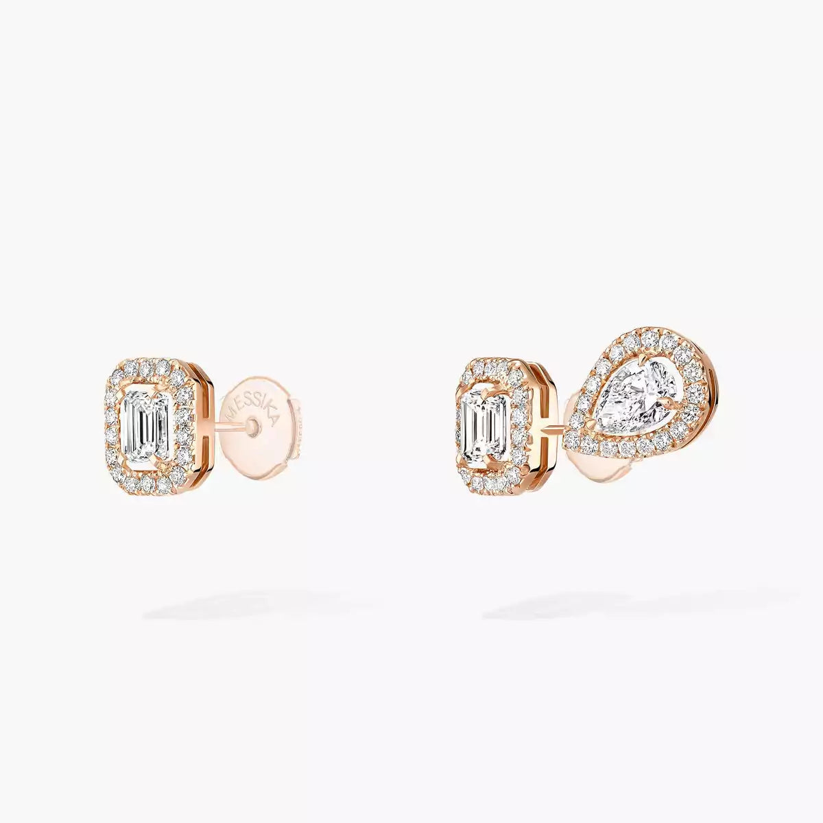 [Peak]MY TWIN 1+2 DIAMOND EARRINGS
