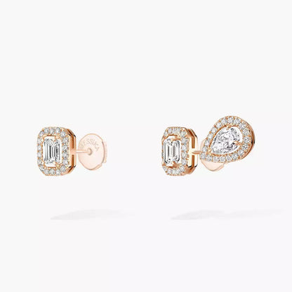 [Peak]MY TWIN 1+2 DIAMOND EARRINGS