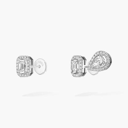 [Peak]MY TWIN 1+2 DIAMOND EARRINGS