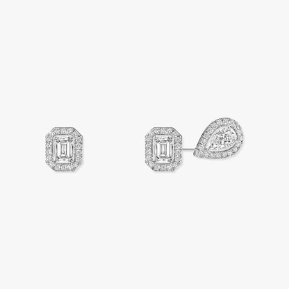 [Peak]MY TWIN 1+2 DIAMOND EARRINGS