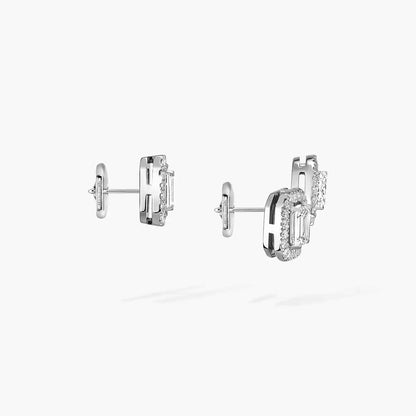 [Peak]MY TWIN 1+2 DIAMOND EARRINGS