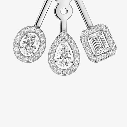 [Peak]MY TWIN TRIO DIAMOND EARRINGS