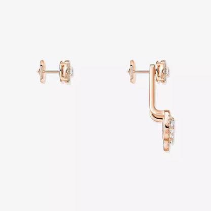 [Peak]MY TWIN TRIO DIAMOND EARRINGS