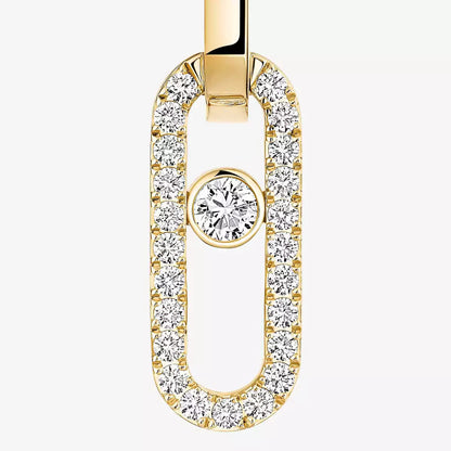 [Peak]MOVE LINK KINETIC DIAMOND EARRINGS