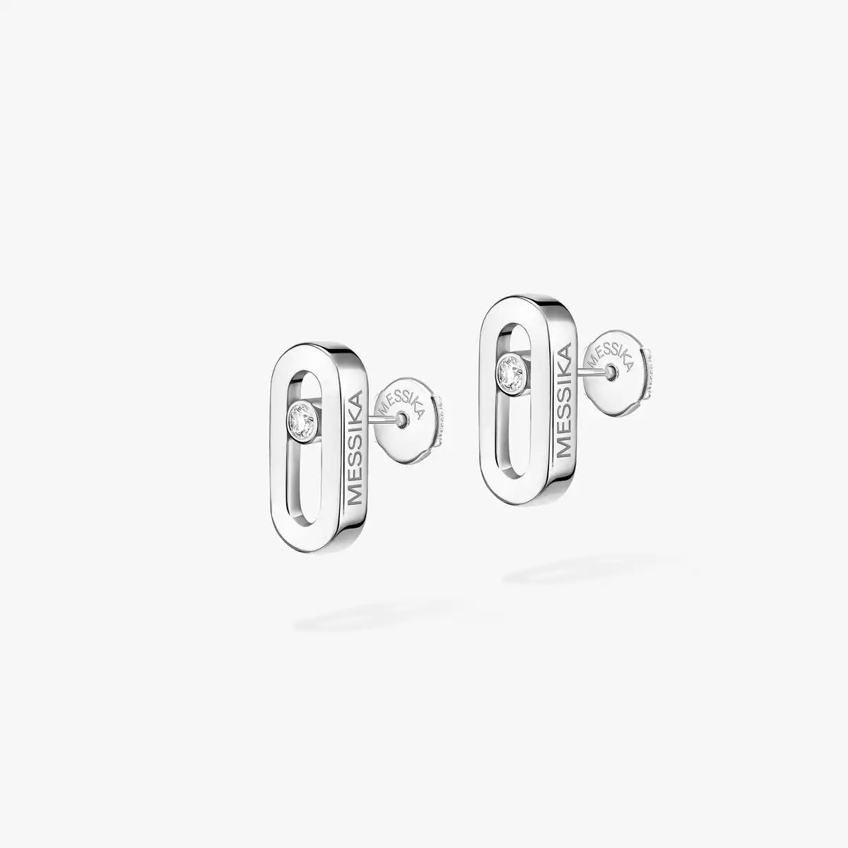 [Peak]MOVE UNO DIAMOND STUD EARRINGS