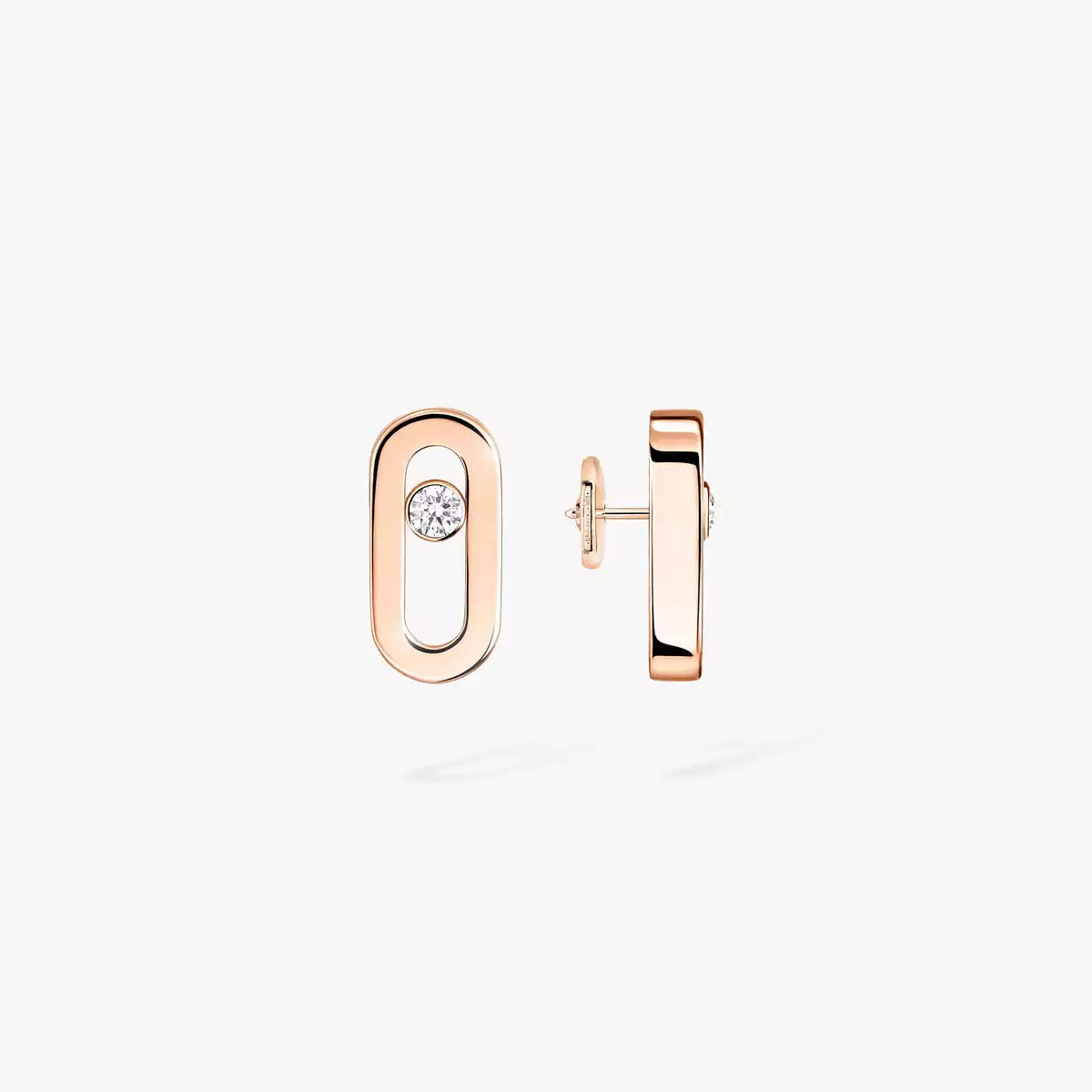 [Peak]MOVE UNO DIAMOND STUD EARRINGS