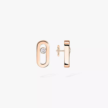 [Peak]MOVE UNO DIAMOND STUD EARRINGS