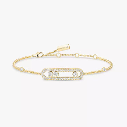 [Peak]PAVÉ BABY MOVE DIAMOND BRACELET