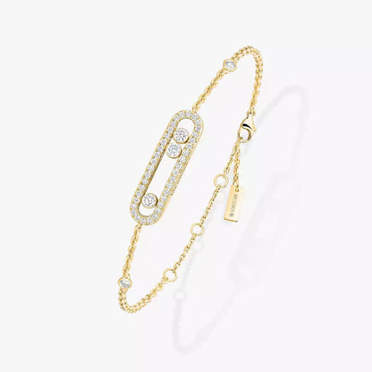 [Peak]PAVÉ BABY MOVE DIAMOND BRACELET