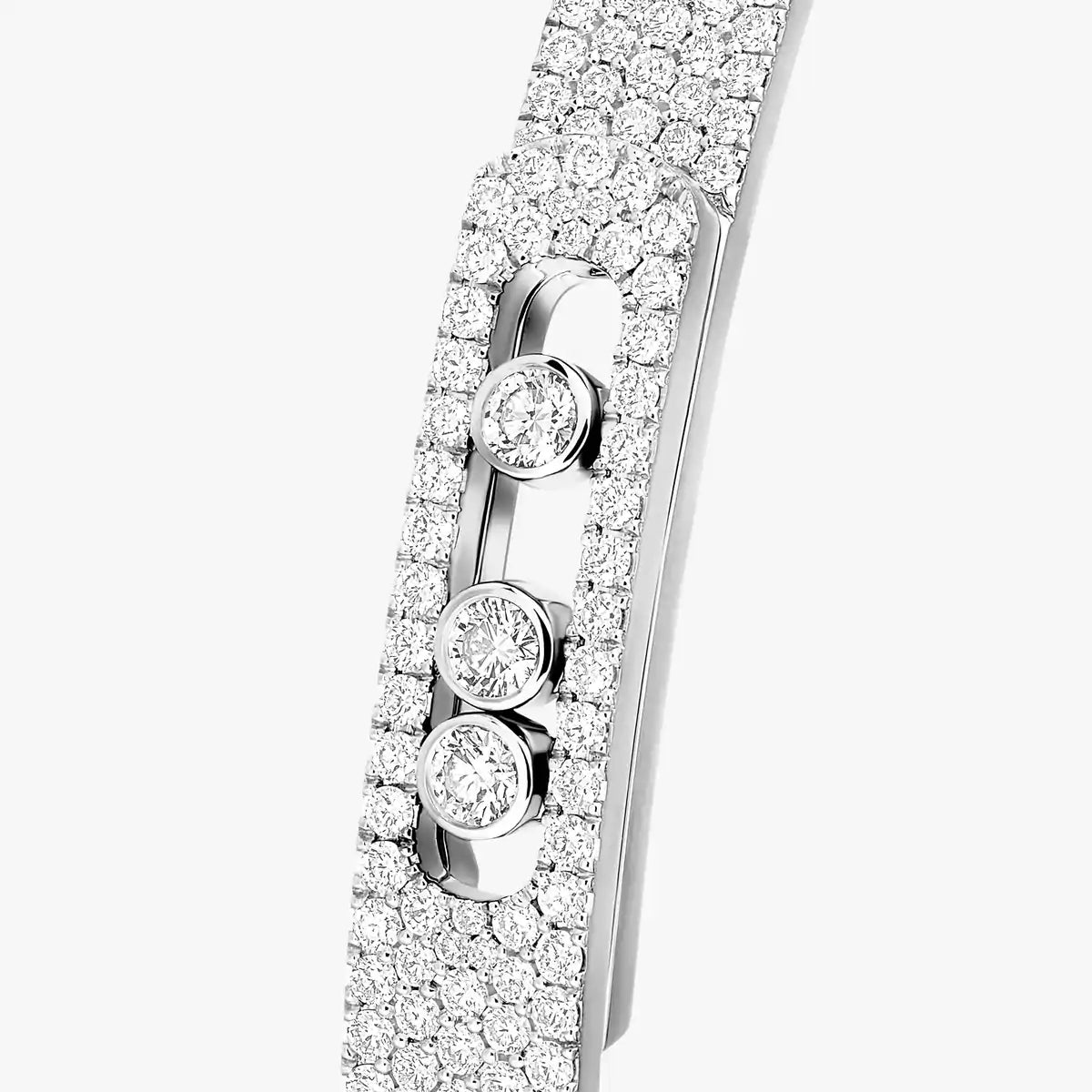 [Peak]MOVE NOA FULL-PAVÉ DIAMOND BANGLE BRACELET