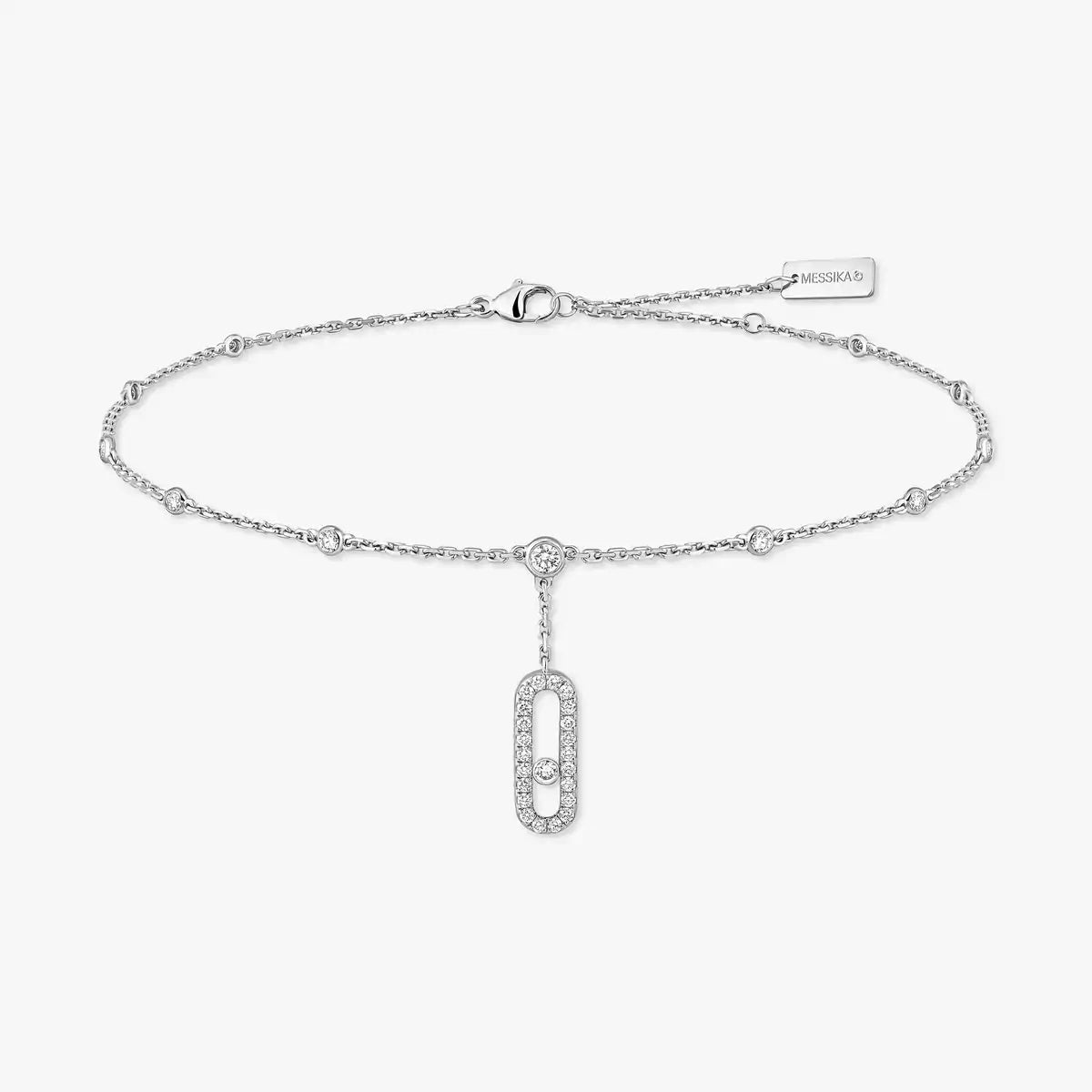 [Peak]MOVE UNO PAVÉ DIAMOND ANKLE BRACELET