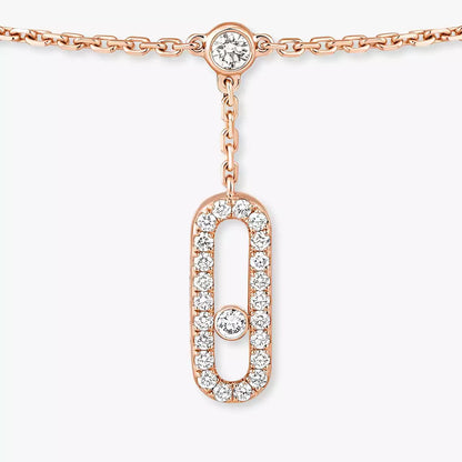 [Peak]MOVE UNO PAVÉ DIAMOND ANKLE BRACELET