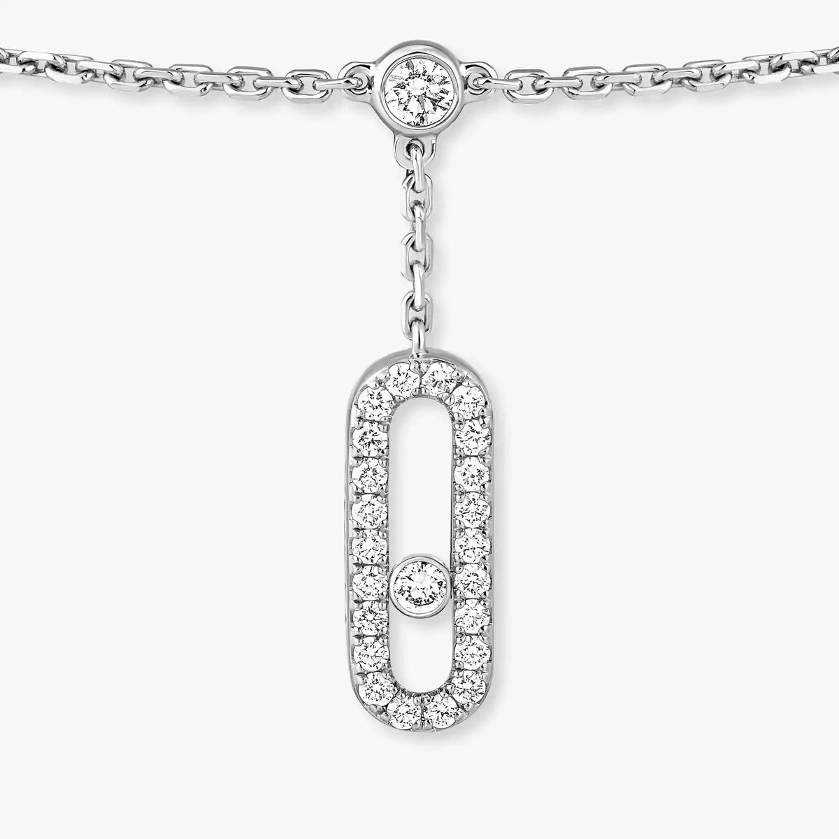 [Peak]MOVE UNO PAVÉ DIAMOND ANKLE BRACELET
