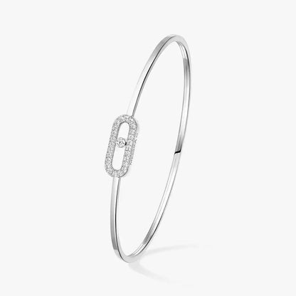 [Peak]MOVE UNO PAVÉ FLEX BANGLE (MEDIUM)
