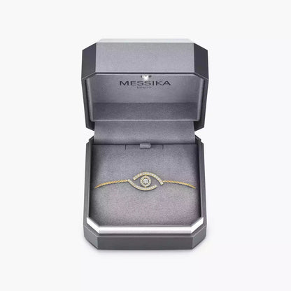 [Peak]LUCKY EYE PAVÉ-SET DIAMOND BRACELET