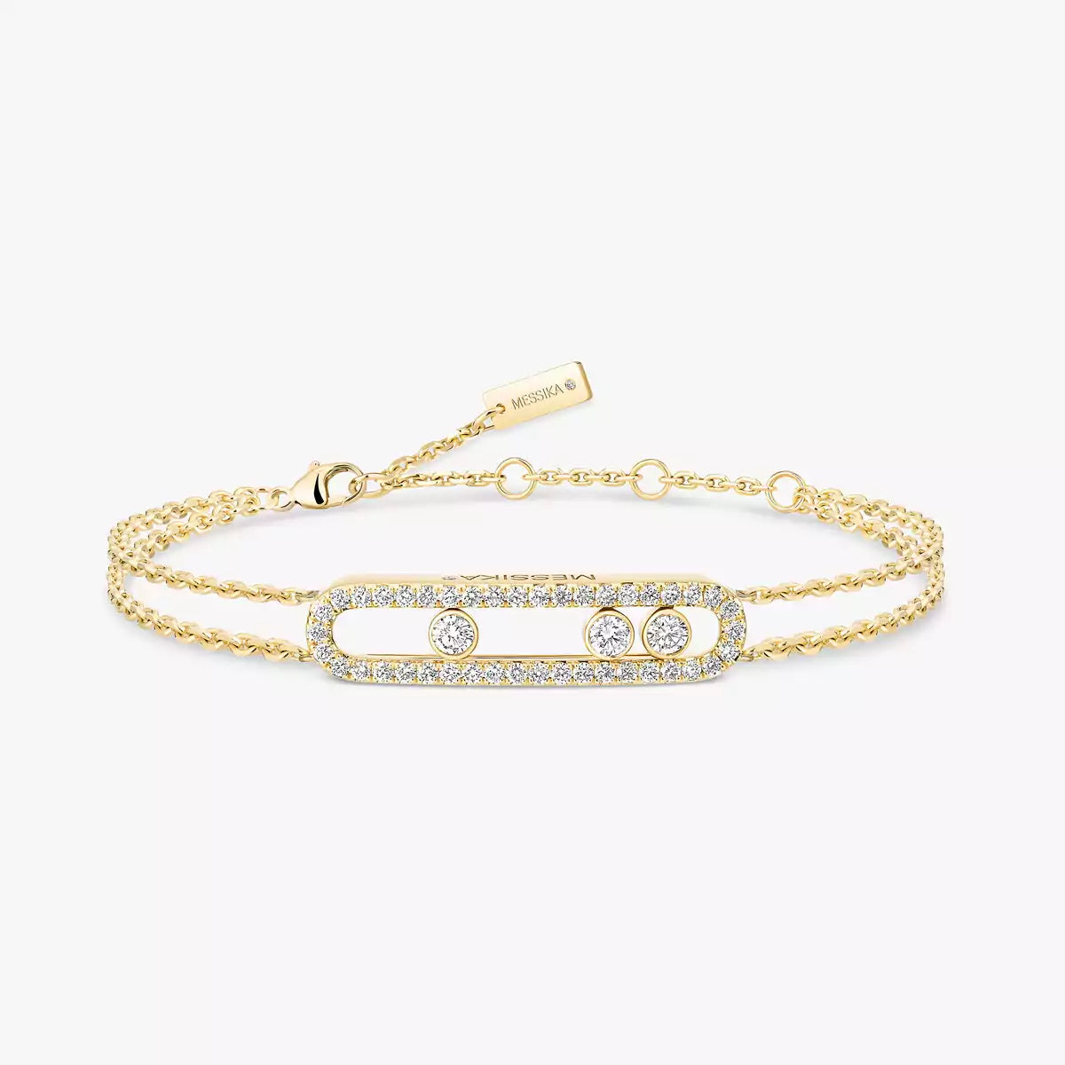 [Peak]MOVE CLASSIQUE PAVÉ DIAMOND BRACELET