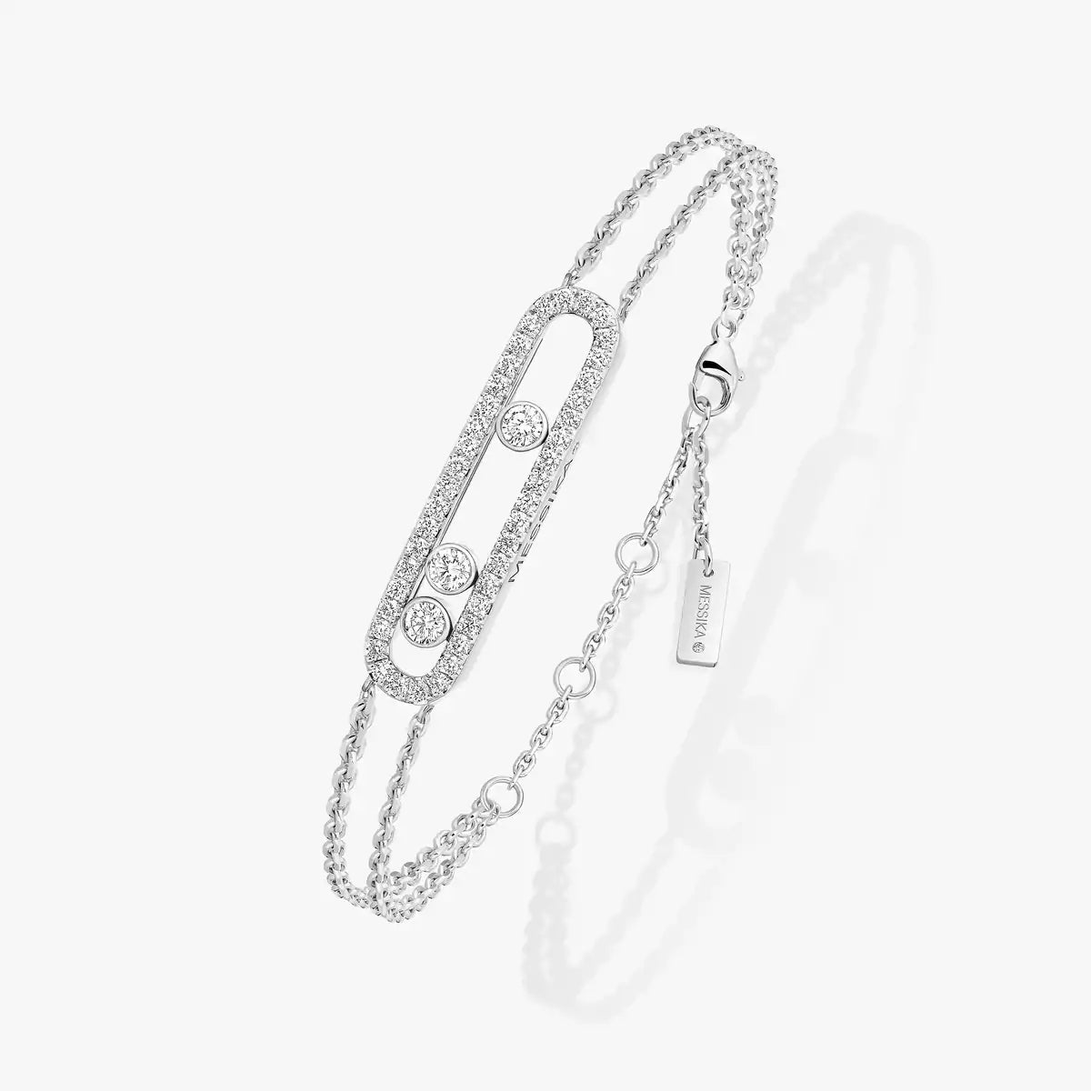 [Peak]MOVE CLASSIQUE PAVÉ DIAMOND BRACELET