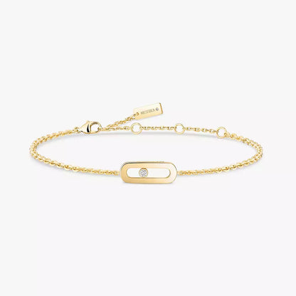 [Peak]MOVE UNO SINGLE DIAMOND BRACELET