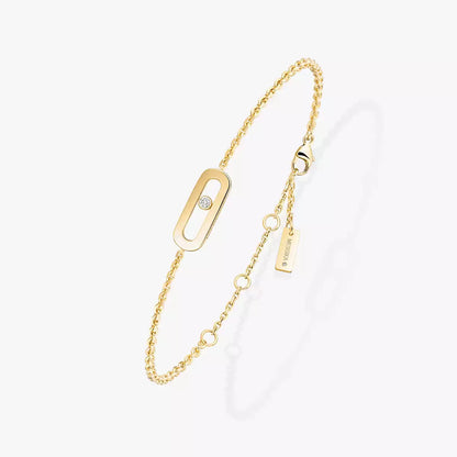 [Peak]MOVE UNO SINGLE DIAMOND BRACELET