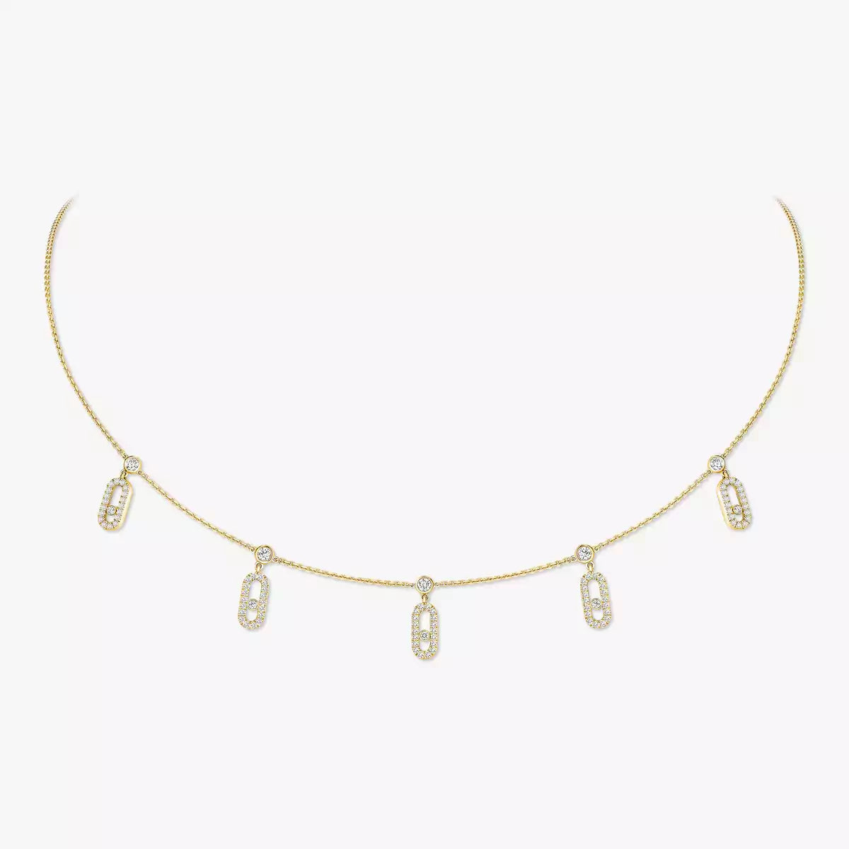[Peak]MOVE UNO 5-PENDANT NECKLACE