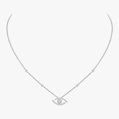 [Peak]PAVÉ DIAMOND LUCKY EYE NECKLACE