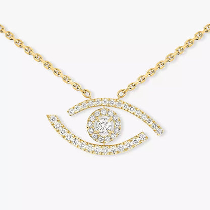 [Peak]PAVÉ DIAMOND LUCKY EYE NECKLACE