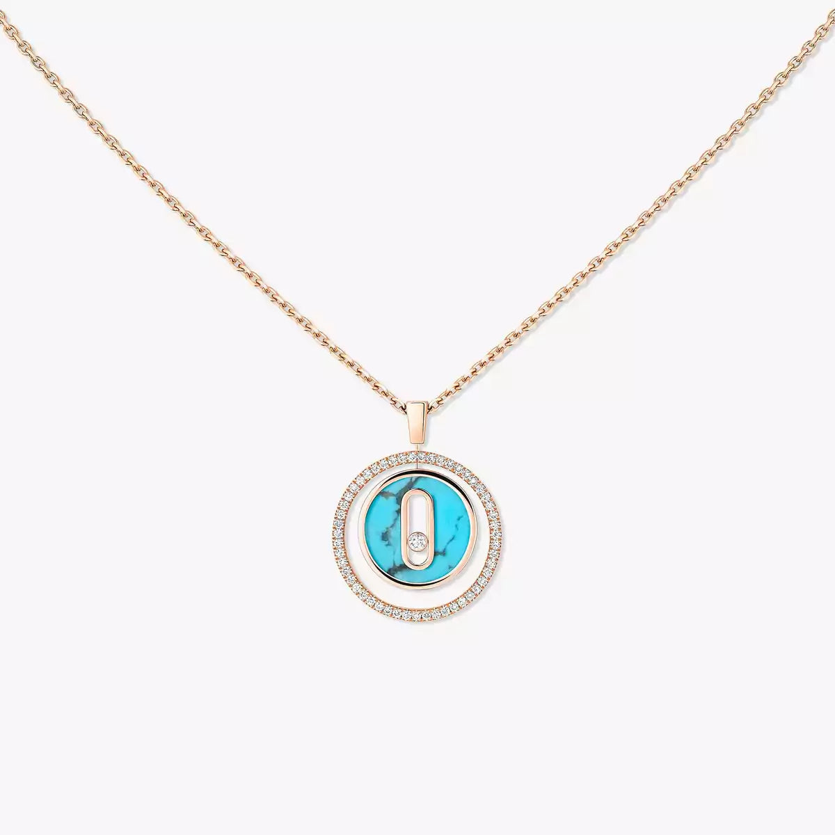 [Peak]LUCKY MOVE DIAMOND NECKLACE