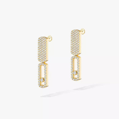 [Peak]IMPERIAL MOVE SM DIAMOND EARRINGS
