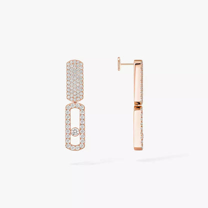 [Peak]IMPERIAL MOVE SM DIAMOND EARRINGS
