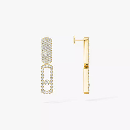 [Peak]IMPERIAL MOVE SM DIAMOND EARRINGS