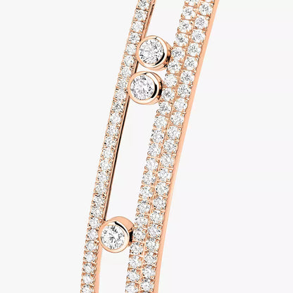 [Peak]MOVE ROMANE PAVÉ DIAMOND BANGLE BRACELET