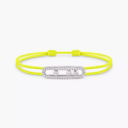 [Peak]CARE(S) PAVÉ CORD BRACELET