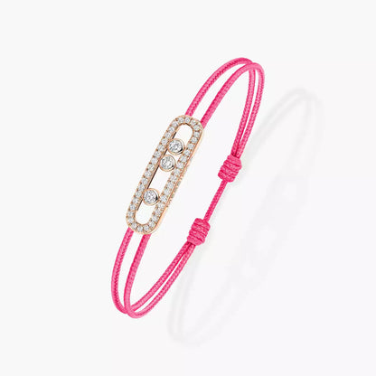[Peak]CARE(S) PAVÉ CORD BRACELET