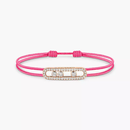 [Peak]CARE(S) PAVÉ CORD BRACELET