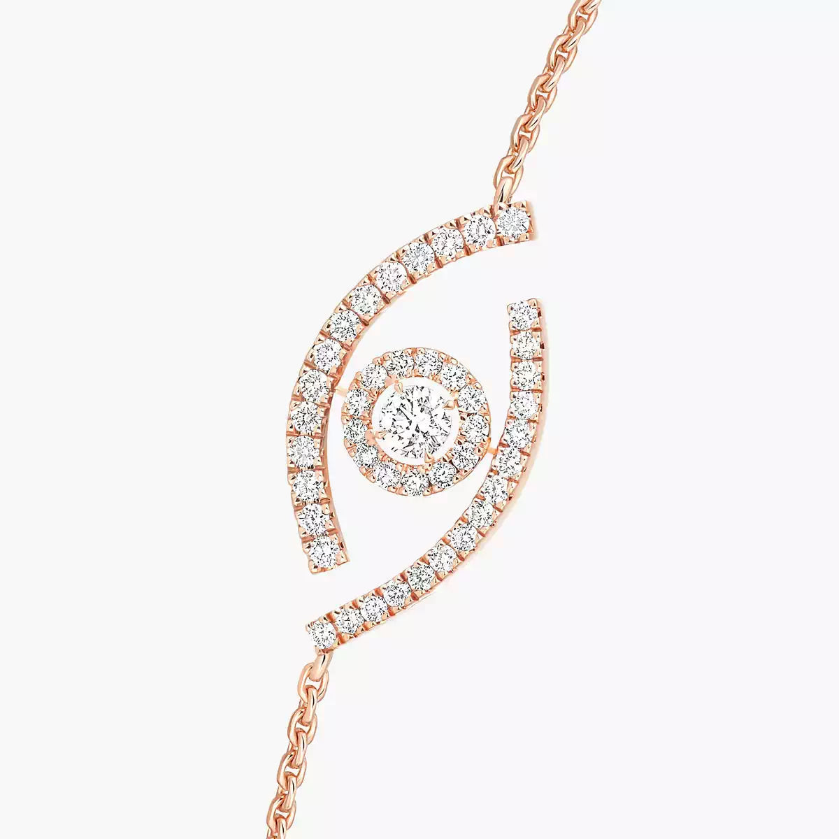 [Peak]LUCKY EYE PAVÉ-SET DIAMOND BRACELET