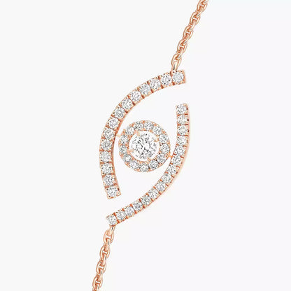[Peak]LUCKY EYE PAVÉ-SET DIAMOND BRACELET